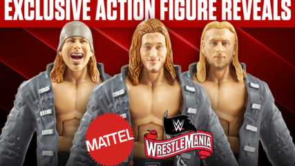 WrestleMania 36 Mattel action figure reveals with Zack Ryder & Curt Hawkins