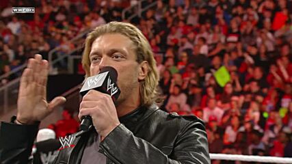 Edge announces his retirement: Raw, April 11, 2011 (Full Segment)