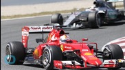 Ferrari's Sebastian Vettel Races Past Hamilton at Austrian Grand Prix Practice