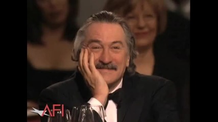 Joe Pesci Salutes Robert De Niro 
