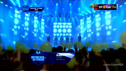 Vixx - Pom Saeng Pom Sa ( Special Stage ) @ M! cowntdown (23.08.2012)