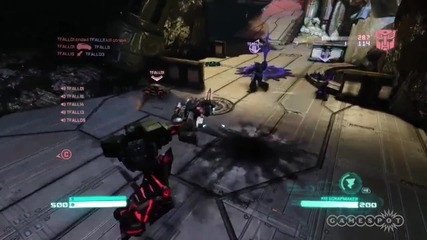 Transformers Fall of Cybertron - Infiltrator and Titan on a Ram [ xbox360 ]