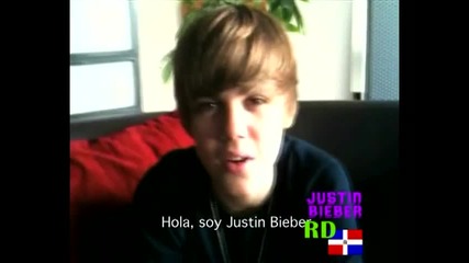 Justin Bieber speaking spanish 