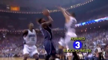 Dwight Howard 9 Blocks in 1 game
