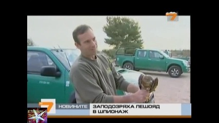 Лешояд шпионин, Новини Tv7, 06 януари 2011 