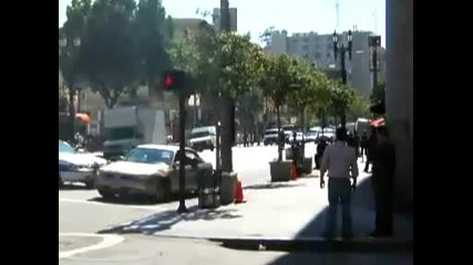 Bank Robbery in Downtown Los Angeles!