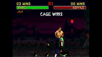 Mortal Combat : Cage Fatality !