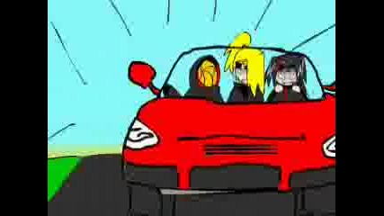 Naruto Flash - Itachi Gets A Car