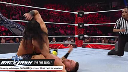Mustafa Ali vs. The Miz & Theory - 2-on-1 Handicap Match: Raw, May 2, 2022