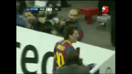 Mnashester utd vs barcelona 1-3 Wembley