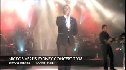 Nikos Vertis Sydney Concert 2008 