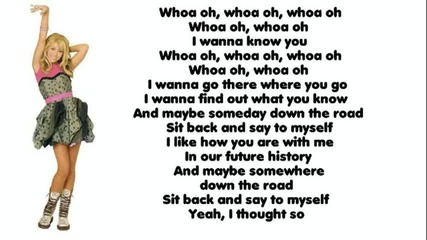 Hannah Montana - I Wanna Know You - Караоке/инструментал Без Бек Вокали! Hq