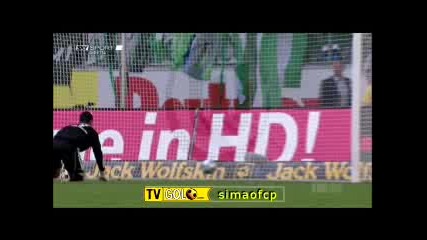 Wolfsburg - Hamburger 0 - 1 (2 - 4,  23 8 2009)