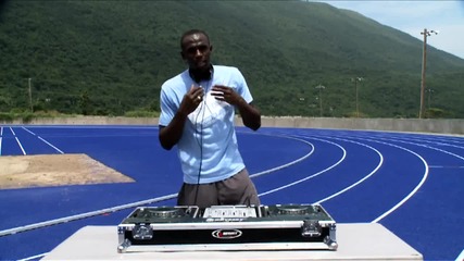 Usain Bolt е Dj Обичащ музиката !