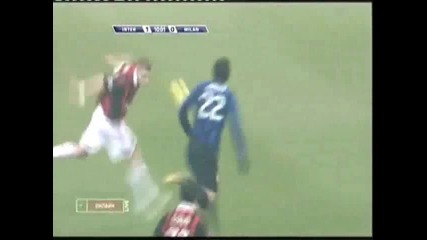 Inter 2 - 0 Milan 24.01.2010 10 Milito 1 - 0 