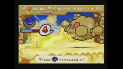 Lets Play Paper Mario (100%) 48 - Huffn n Puffn 