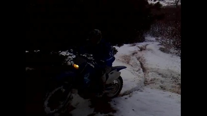 Каране през много дълбок сняг