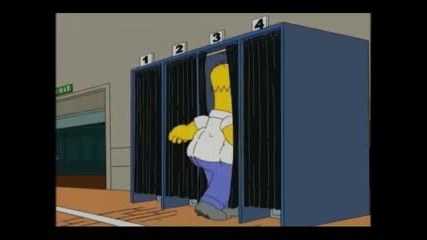 Homer Simpson tries to vote for Obama 