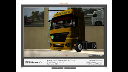 Euro Truck Simulator - Trucks 