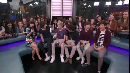 Превод: One Direction on Much Music Live [part 2]