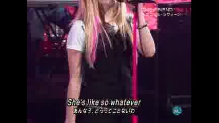 Avril Lavigne - Girlfriend (live)