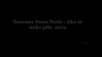 Snezana Nena Nesic - Ako te neko pita 2012
