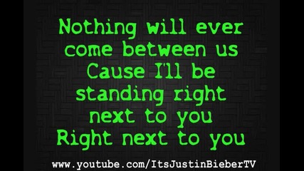 Chris Brown ft. Justin Bieber - Next 2 You (lyrics)