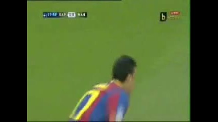 Барселона - Манчестър Юнайтед 3:1 Гол На Педро
