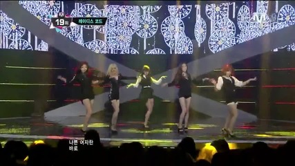 130314 Ladies' Code - Bad Girl @ Mcountdown