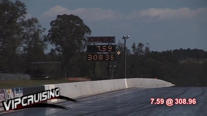 7.59 second Nissan Skyline R32 Gtr world record run