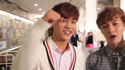 [+ Бг превод] Exo - Kai and Lay , Tv Show Super Dog Promotion