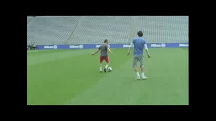 Frank Ribery и Luca Toni - Целия 