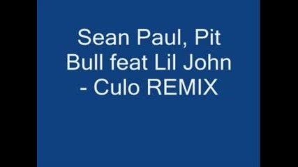 Sean Paul Feat Lil John - Culo Remix