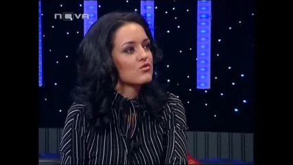 Депутатката Калина Крумова в Шоуто на Иван и Андрей 06.01.2010 (част 2 на шоуто) 