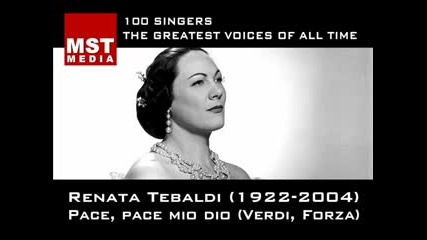 100 Greatest Singers Renata Tebaldi 