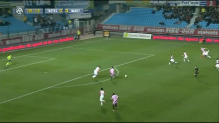 Troyes vs Nancy (3-3) Ligue 1