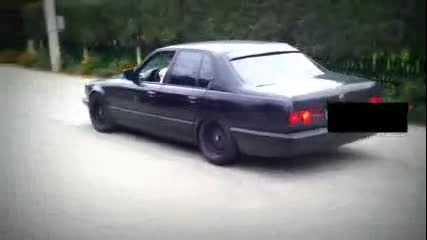 Bmw E32 drift 2014