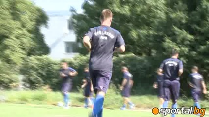 Топчо и Мечо тренират с Левски