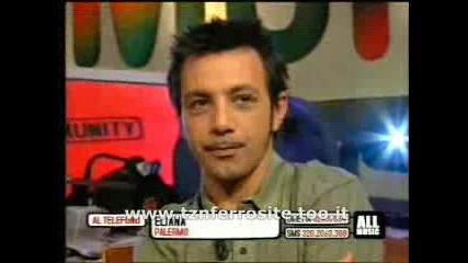 Tiziano Ferro ospite di Comunity - All - Music Seconda Parte - Ticiano Ferro