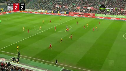 Фортуна Дюселдорф - Динамо Дрезден 2:2 /репортаж/