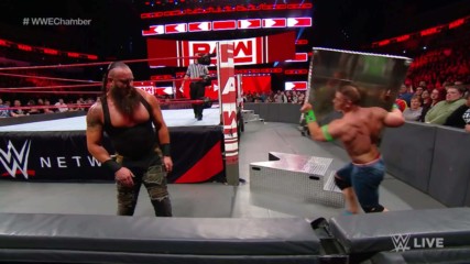 Джон Сина срещу Браун Строуман срещу Елиас WWE 5.2.2018