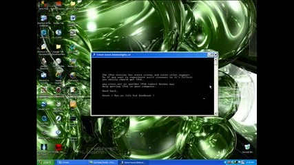 on windows xp 