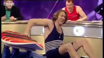 Bbc Sports Comedy Brothers Jonathan Ross and Paul Ross in an Indoor Surfing Challenge - They Think I 