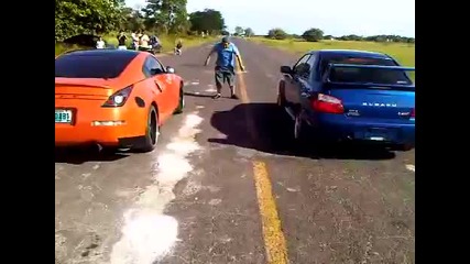 nissan 350z Vs Subaru Sti