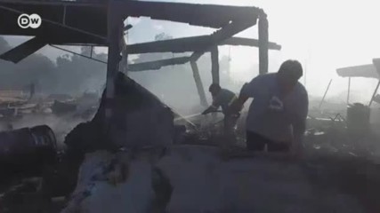 Шокирующее видео взрыва в Мексике (21.12.2016)