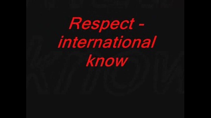 [ New ] Respect - international know !