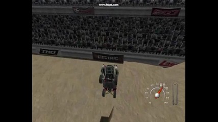 Mx Vs Atv Back Flip with Trophyc Truck