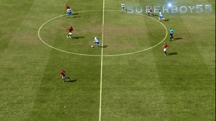 Fifa 12 - Много добро спасяване на косъм от гол линята..