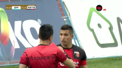 Дузпа и червен картон след 80 секунди игра в Русе!