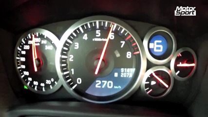 Nissan Gt-r 2012 0-318 km/h